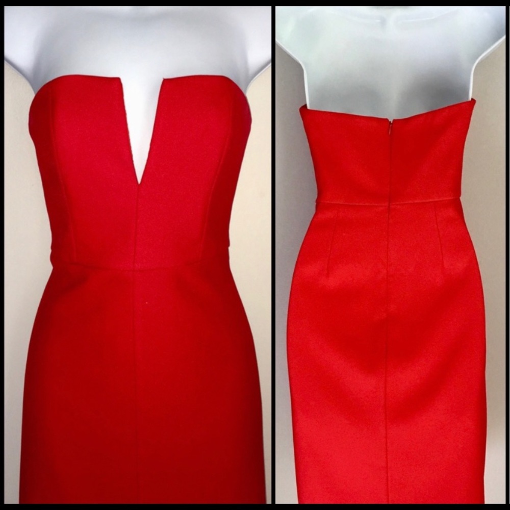 Sexy Red Cocktail Dress
